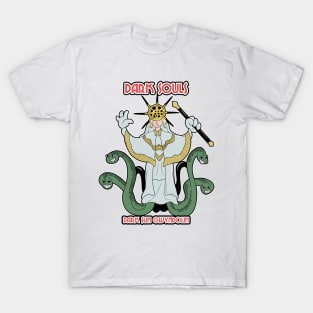 DARK SUN GWYNDOLIN IN CUPHEAD STYLE! T-Shirt